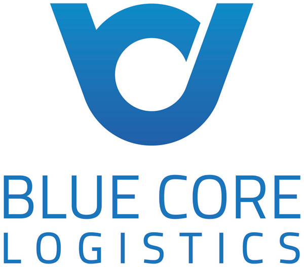 Blue Core Logistics Logo